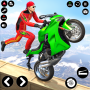 icon SuperHero Highway Rider(Bisiklet Yarışı: Moto Dublör)