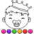 icon Cute Babies Coloring Pages(Sevimli Bebekler Boyama Sayfaları
) 8