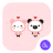 icon Lovely Panda Theme(Sevimli Panda Bebek teması ve HD duvar kağıtları) 507
