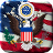icon American Flag LWP(Amerikan bayrağı canlı duvar kağıdı) 4.4