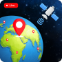 icon Earth Map Satellite Live (Dünya Haritası Uydu Canlı)