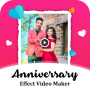 icon Anniversary Effect Video Maker(Yıldönümü Efekti Video Maker
)
