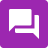icon Material Purple(MaterialPurple － KakaoTalk Tema) 6.3.1