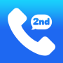 icon 2nd Line - Second Phone Number (2. Hat - İkinci Telefon Numarası
)