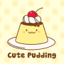 icon Cute Pudding(Tatlılar Duvar Kağıdı Sevimli Puding Teması
)