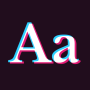 icon Fonts Aa(Yazı Tipleri Aa - Klavye Yazı Tipleri Sanatı)