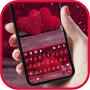 icon Red Love Hearts(Red Love Hearts Klavye Arka Planı
)