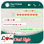 icon Chat Stylish Font(Sohbet WhatsApp
)