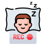 icon Sleep recorder - Sleep talk recorder (Uyku kaydedici - Uyku konuşma kaydedici
)