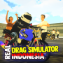 icon Drag Simulator(Gerçek Sürükle Simülatörü Endonezya
)