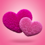 icon Fluffy Hearts Live Wallpaper(Kabarık Kalpler Canlı Duvar Kağıdı)