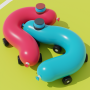 icon Sausage Cars Battle 3D(Sosis Arabalar
)