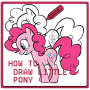 icon How to draw cute little pony (Sevimli küçük midilli nasıl çizilir)