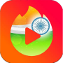 icon com.vigo.video.indian.app(Hint Vigo Video Durumu Uygulaması
)