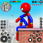 icon Rope Hero: Spider Fighter Game(Çöp Adam Halat Kahraman Örümcek Oyunu)