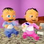 icon Twins Baby Simulator(Real Twins Bebek Simülatörü 3D)