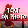 icon Text Photo - Photo Text Editor (Metin Fotoğrafı - Fotoğraf Metni Düzenleyici)