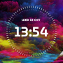 icon Clock Wallpaper with Date(Clock Duvar
)