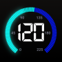 icon Speedometer(GPS Hız Göstergesi HUD - Kilometre Sayacı)