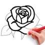 icon Draw Flowers(Çiçek Nasıl Çizilir
)