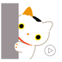 icon Animated Cats Stickers(Hareketli 3D Kediler Çıkartmaları Gif
)