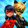 icon Miraculous Ladybug & Cat Noir (Mucizevi Uğur Böceği ve Kara Kedi)
