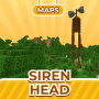 icon Siren Head Map(Minecraft için Siren Kafa Haritası
)