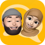 icon Muslim Stickers and Memoji for WhatsApp(Müslüman Etiketler ve WhatsApp için
)