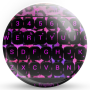 icon Keyboard Theme Leo Pink(Klavye Teması Leopard Pembe)