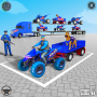 icon Police Dog Transport Car Games(Polis Aracı Taşıma Kamyonu)