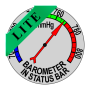 icon Barometer In Status Bar(Barometre Durum Çubuğunda Lite)