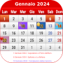 icon Italia Calendario(İtalya Takvimi 2024)