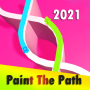 icon Paint the path(çizgi rengi - yolu boya)
