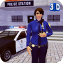 icon Virtual police mom simulator: police officer cop game(Police Mom Simulator: Police Officer Cop Game
)