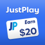 icon JustPlay: Earn Money or Donate (JustPlay: Para Kazanın veya Bağış Yapın)