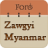 icon Zawgyi Myanmar Fonts (Zawgyi Myanmar Yazı Tipleri) 8.0