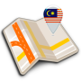 icon Map of Malaysia offline (Malezya çevrimdışı haritası)