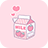 icon Hearty Milk(Sevimli Duvar Kağıdı Doyurucu Süt Tema
) 1.0.1