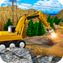 icon Heavy Excavator Stone Driller Simulator(Ağır ekskavatör taş delici simülatörü)