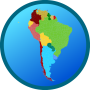 icon South America Map(Güney Amerika Haritası)
