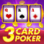 icon Three Card Poker(Üç Kart Poker - Casino Oyunu
)