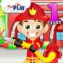 icon Fireman Grade 1(İtfaiyeci Çocukları Sınıf 1 Oyunları)