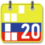 icon Calendario Colombia(Kolombiya Tatilleri 2023, Widget)