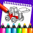 icon Coloring Car(Araba Boyama Sayfaları ASMR) 1.31