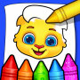 icon Coloring Games: Color & Paint (Boyama Oyunları: Renk ve Boya)