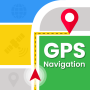 icon GPS Map Route Traffic Navigation(GPS Haritaları Navigasyon:Yol Tarifi)