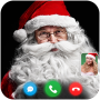 icon Santa Claus Calling App(Seni Noel Baba olarak çağır - Görüntülü Görüşme Sa)