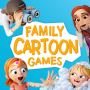 icon Family Cartoon Games(Aile Çizgi Film Oyunları)