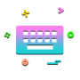 icon Custom Keyboard Themes: KeyPad (Özel Klavye Temaları: Tuş Takımı
)
