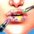 icon Lip Art Makeup Lipstick Games(Dudak Sanatı Makyajı: Ruj Oyunları
) 1.0